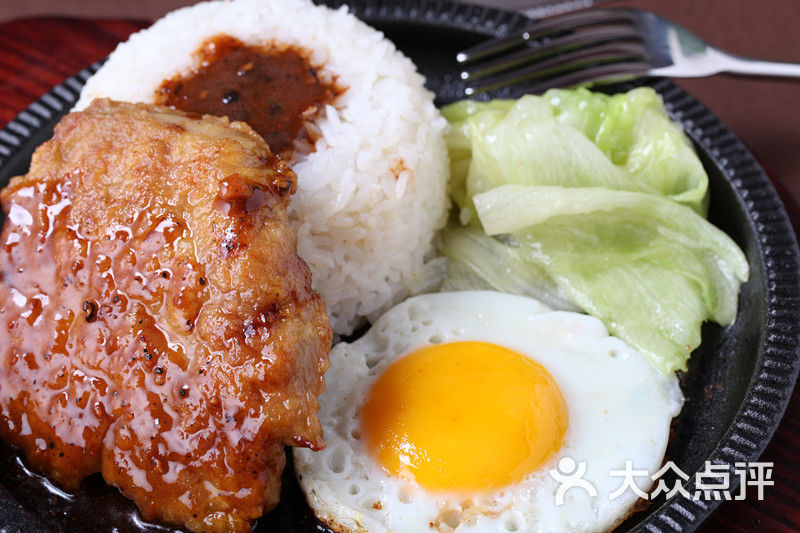 沫沫@港式茶餐厅铁板牛扒饭图片 - 第96张