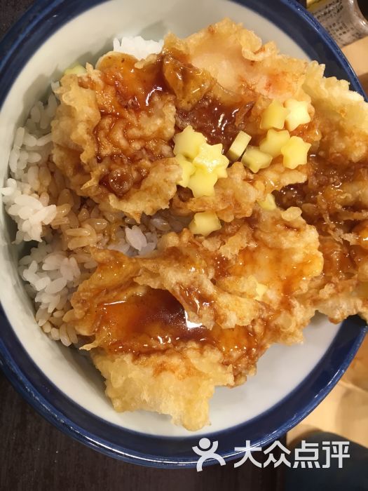 天丼天妇罗盖饭(新宿东口店)炸鸡天妇罗饭图片 - 第1张