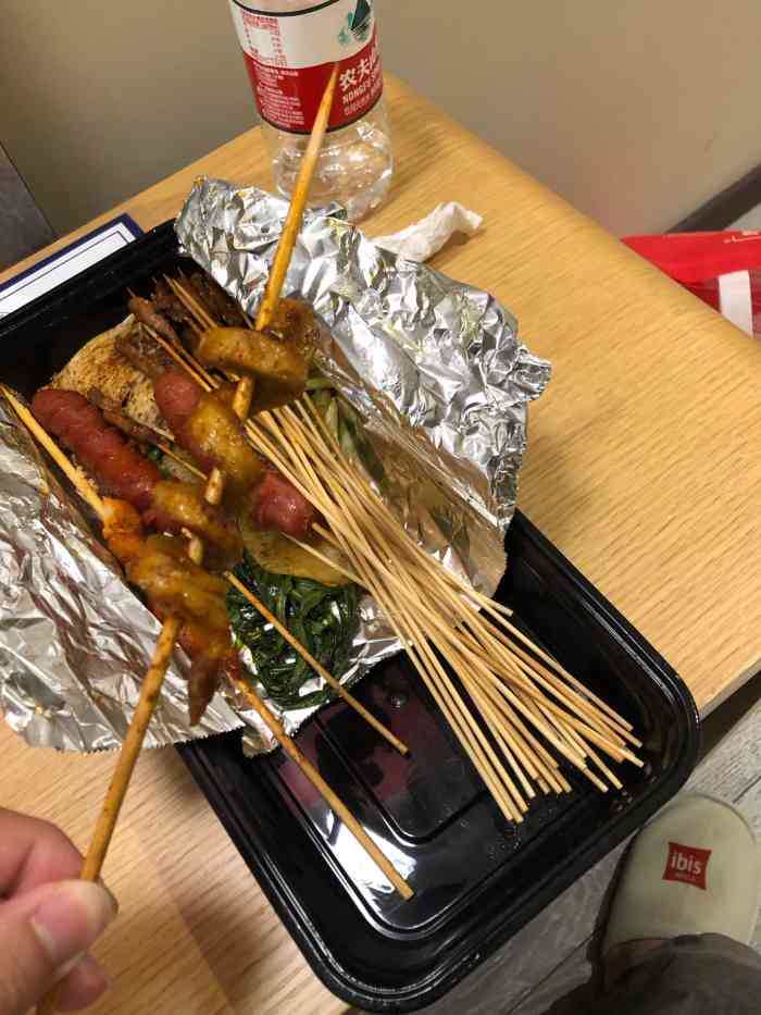 串意十足烧烤店(温瑞大道店)-"点了他们家外卖送的 也