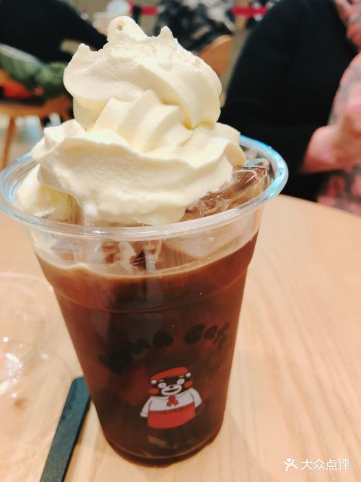 熊本熊主题咖啡馆kuma cafe冰淇淋咖啡图片 - 第8张