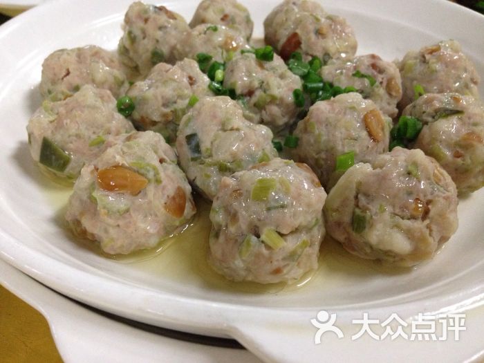 清蒸肉丸