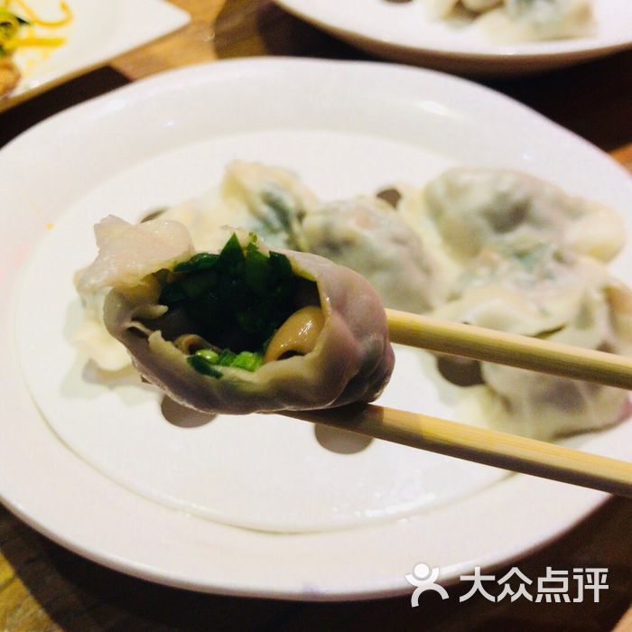 开口笑海鲜饺子韭菜海肠饺子图片-北京馄饨/饺子-大众点评网