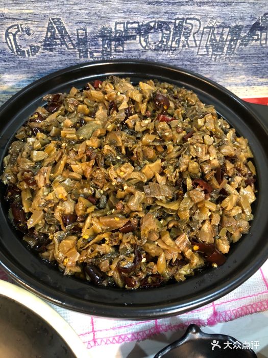 胡辣椒炒干咸菜