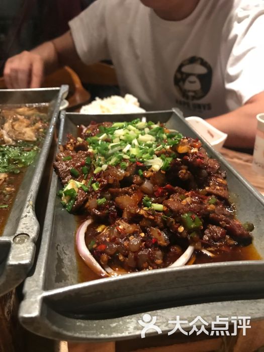 树厨地道黔菜餐厅(贵阳大十字店-葱香牛肉图片-贵阳美食-大众点评网