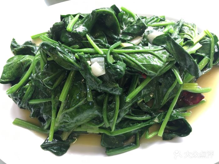 炝炒菠菜