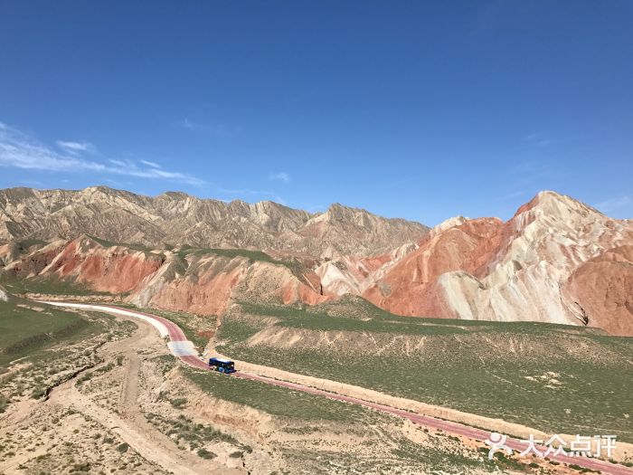 张掖七彩丹霞旅游景区景点图片