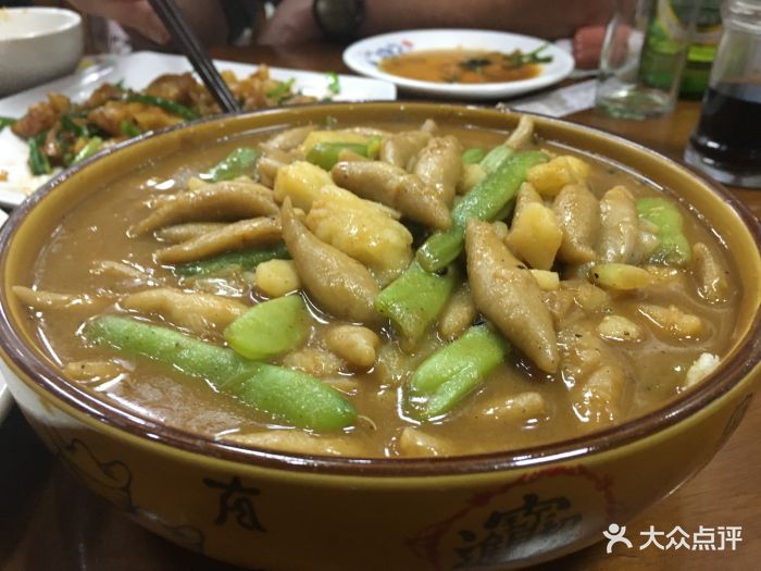 土豆豆角熬莜面鱼