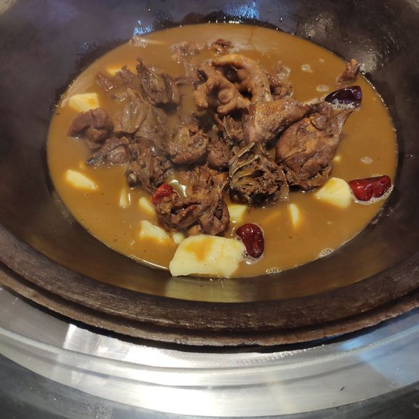 铁锅炖大公鸡