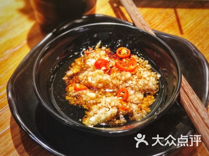 蒜蓉油碟