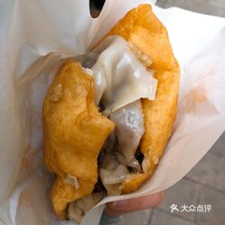 油饼包烧麦