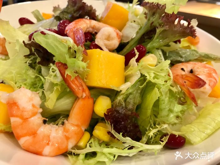 天后港茶餐厅(君尚3019店)芒果大虾沙拉图片