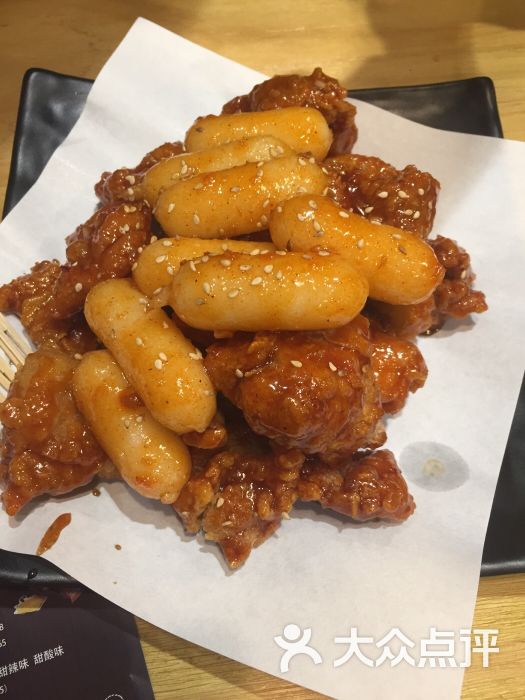 芝士年糕无骨炸鸡