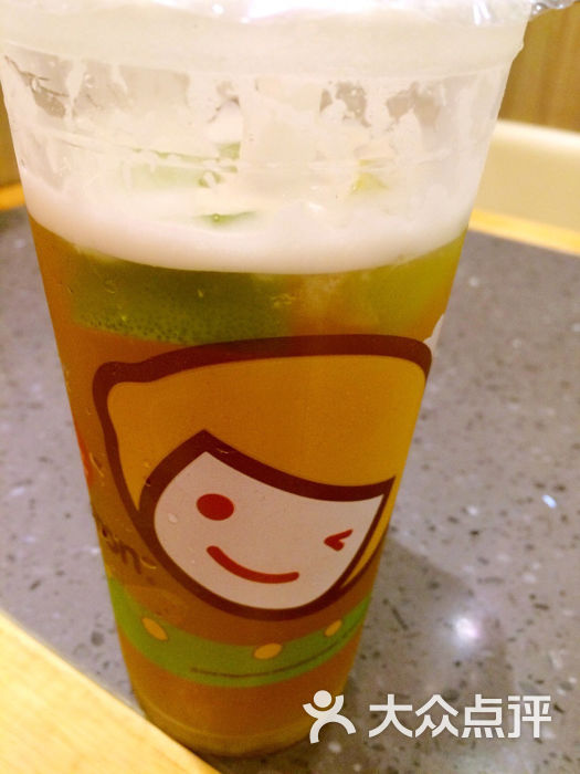 快乐柠檬(长泰广场店)-手榨香柠茉香绿茶图片