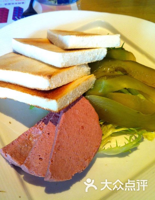 青柠餐厅(文化宫店)-法式鹅肝酱配多士图片-长