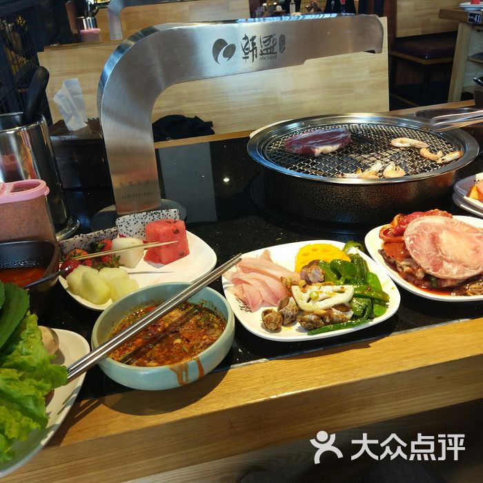韩盛炭火自助烤肉