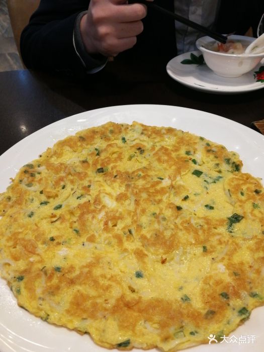 银鱼鸡蛋饼