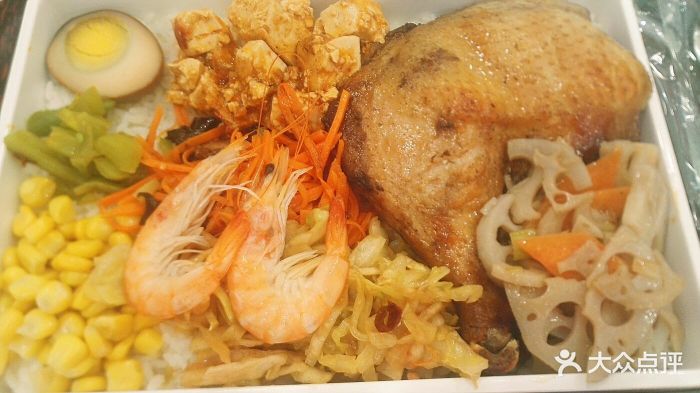 九町便当(燕儿岛路店)金牌鸡腿便当图片
