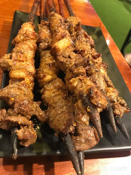 红柳枝大羊肉串