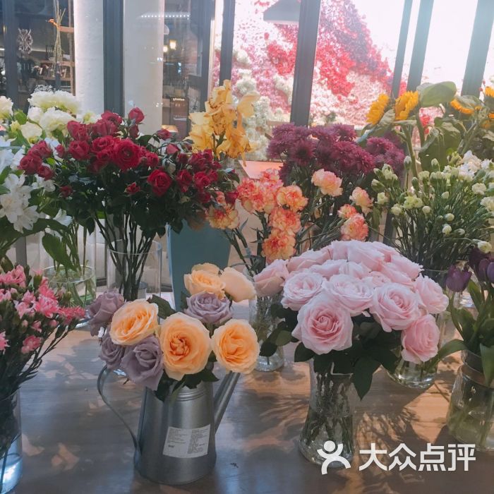 花元素鲜花主题餐厅(中街恒隆店)图片 第6张