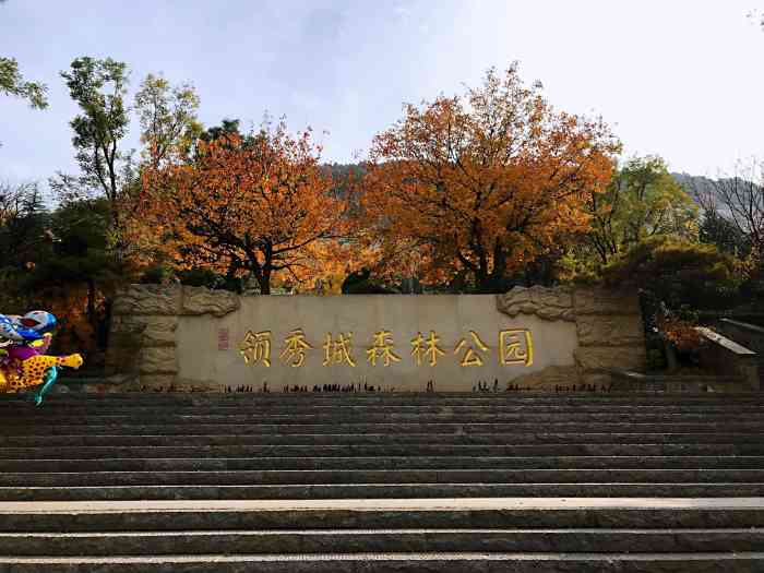 领秀城森林公园-"上次去了领秀城看到了好多鸽子,有人