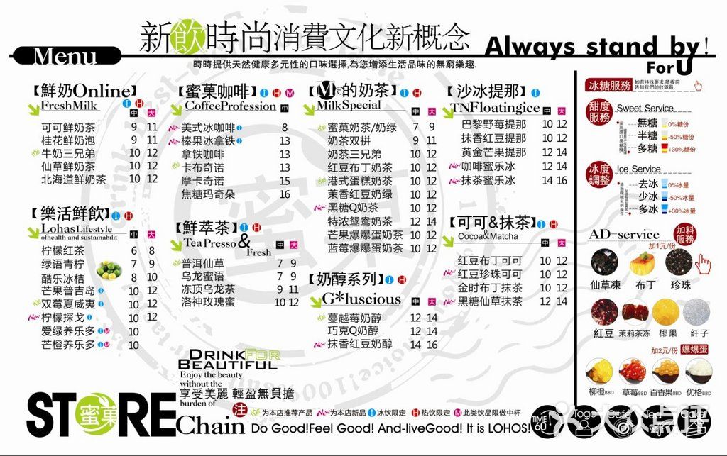 蜜果蜜制鲜饮(虹桥北路店)菜单图片 第1张