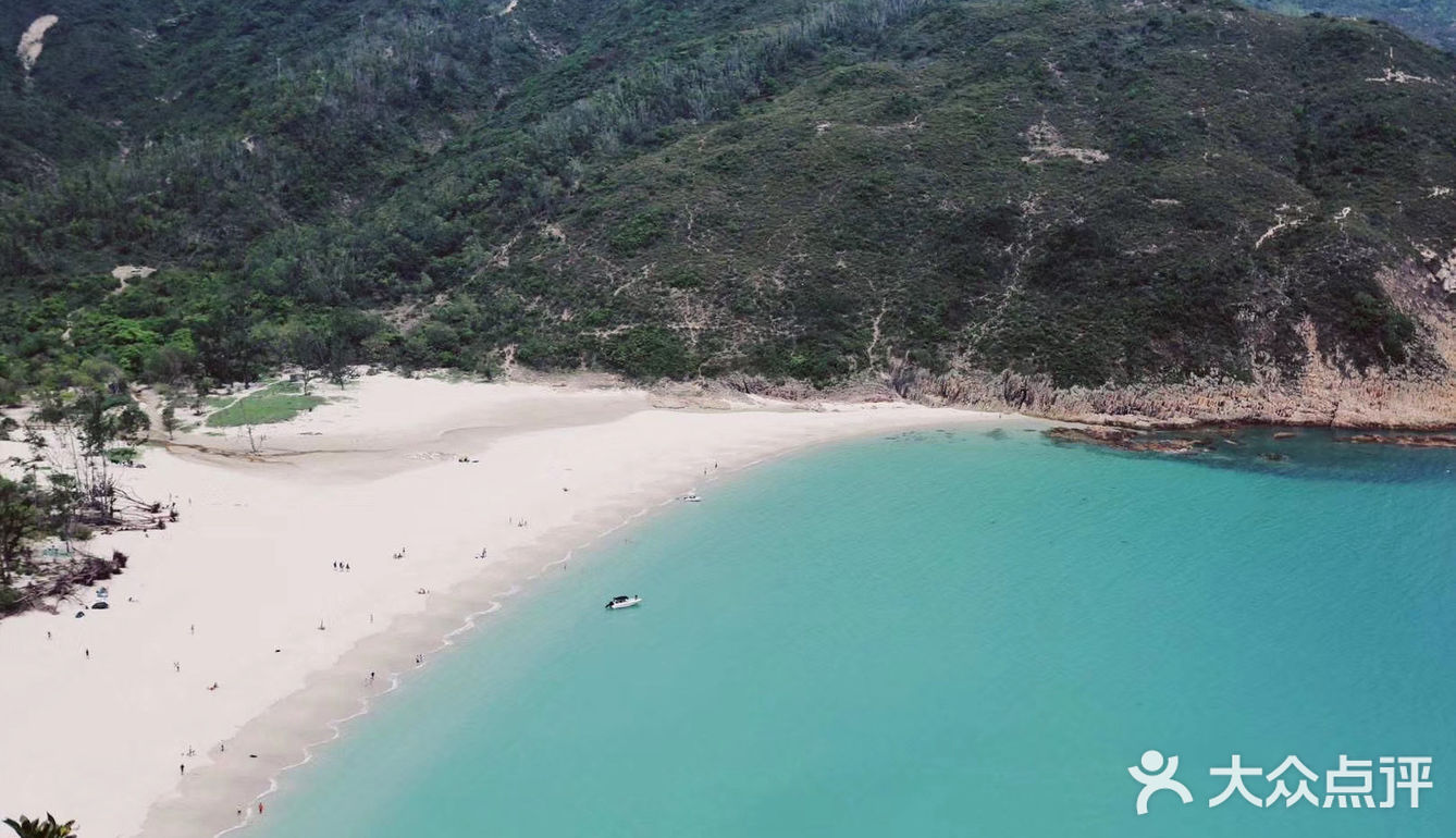 完全无滤镜的风景～没错,这就是香港西湾风景区!