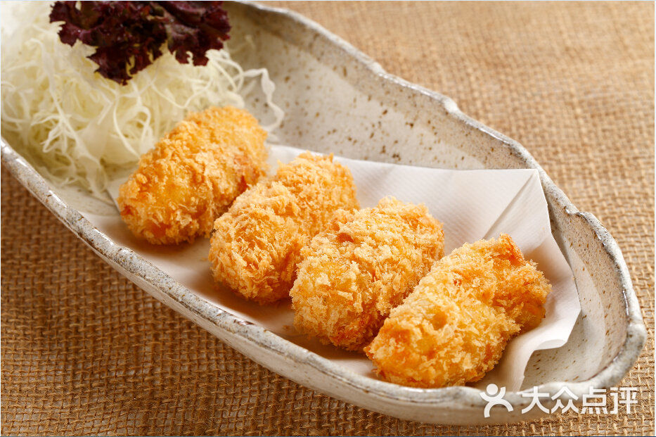 奶油蟹柳可乐饼