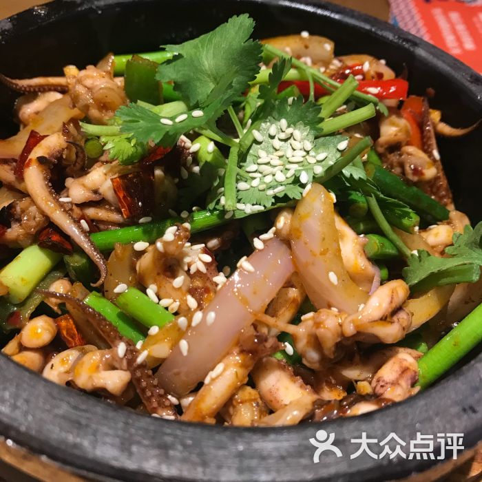 巴依古丽(永旺梦乐城店)石锅鱿鱼须图片 - 第16张