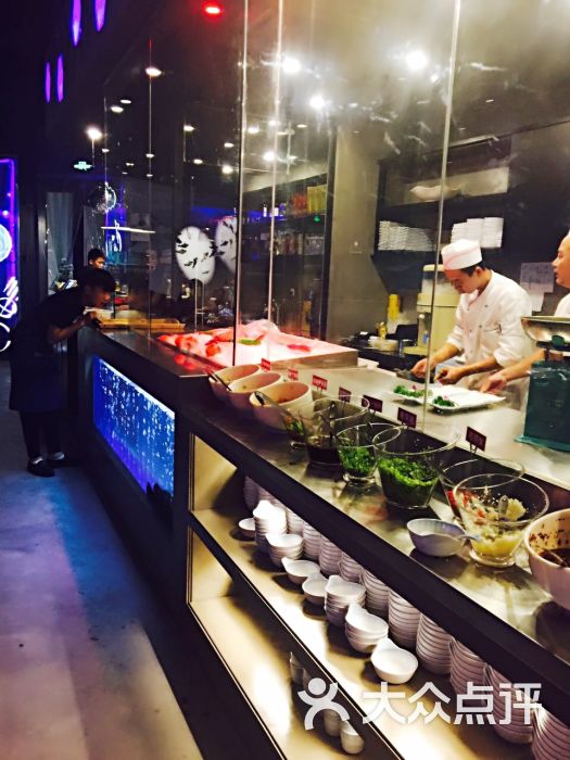 鲜愉乐潮汕石斑鱼火锅-调料区等图片-上海美食-大众点评网