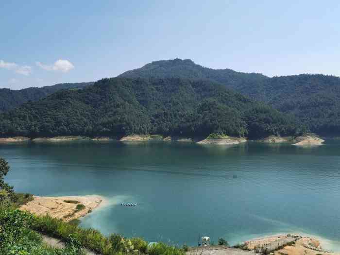 浙南大峡谷飞云湖景区-"我们晚上上去的 没有任何路灯