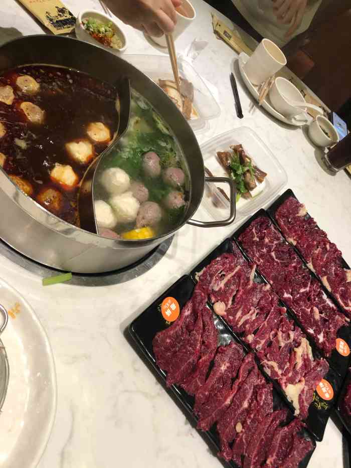 福合埕·潮汕百年老字号牛肉火锅(银湖店)-"福合埕就开在银湖蓝山对面