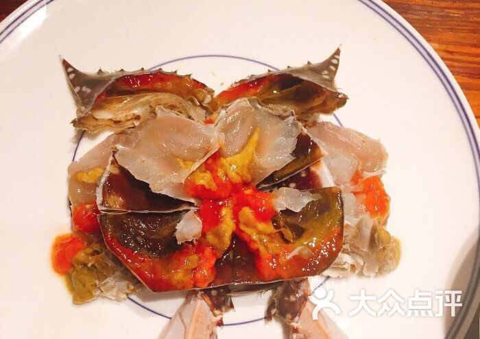 红膏炝蟹