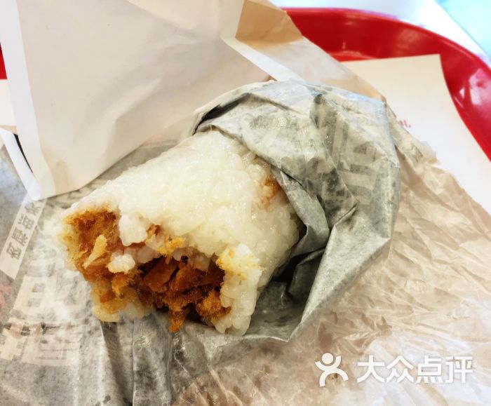 肯德基(海淀镇店)肉酥油条饭团图片 第6张