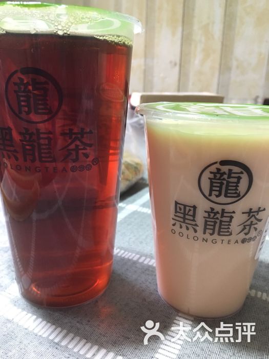 黑龙茶饮品店油切黑龙黑茶图片 - 第6张