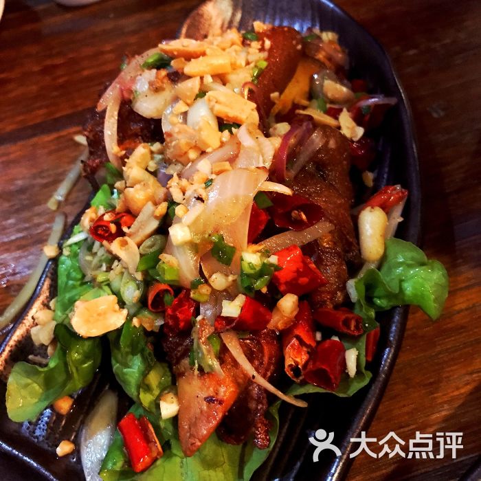 时年主题餐厅-黄金霸王猪手图片-义乌美食-大众