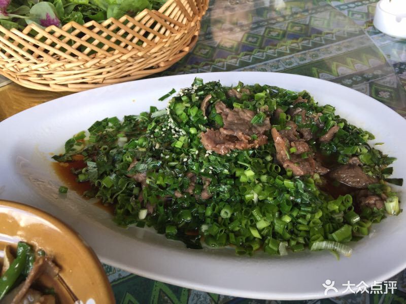 一号码头餐厅葱香黄牛肉图片 - 第12张