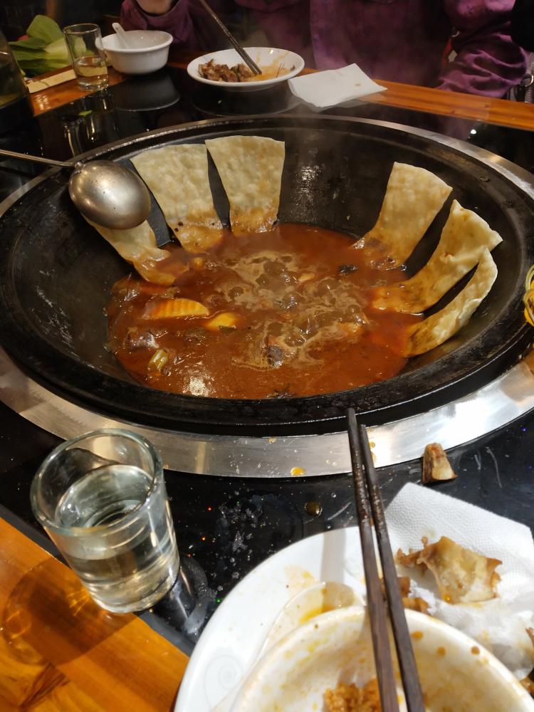皖豫土灶台(长山店)-"今天朋友过来玩,说想吃地锅鸡有