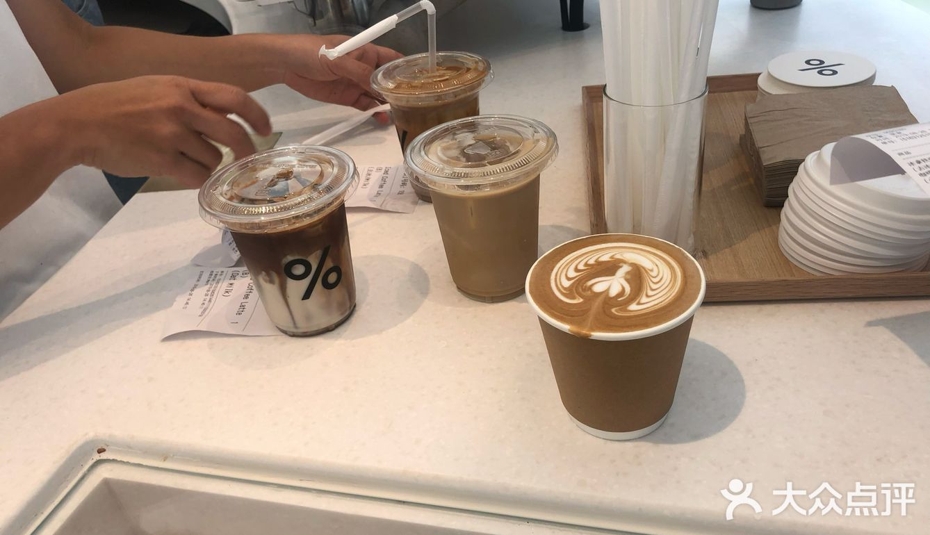 来深圳怎么能不吃一口% arabica的咖啡拿铁装,西班牙咖啡呢?