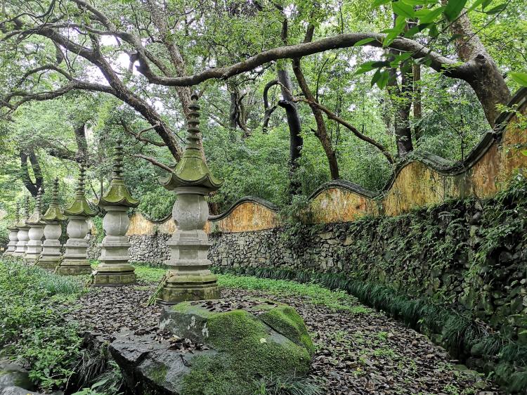 天台县国清寺景区-检票处-"国清寺真的很美,天台宗的