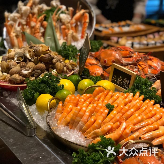 顺德美的万豪酒店自助餐厅