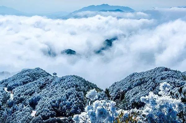 德化的九仙山冬景