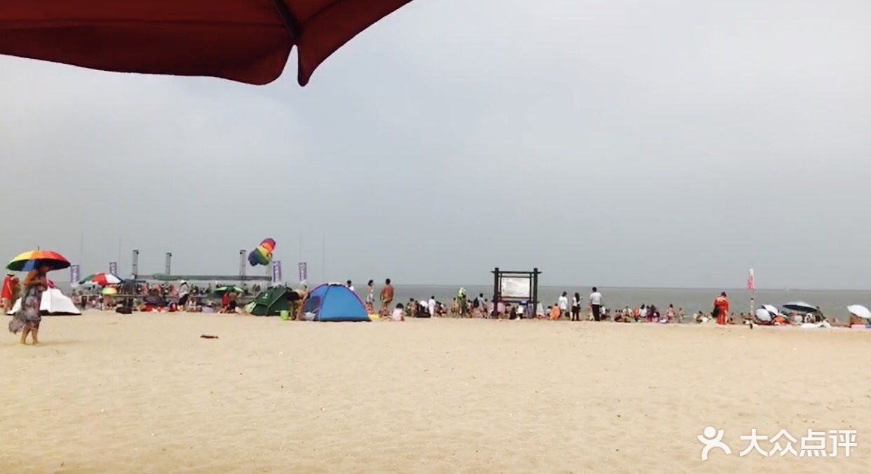 天津东疆湾沙滩景区图片
