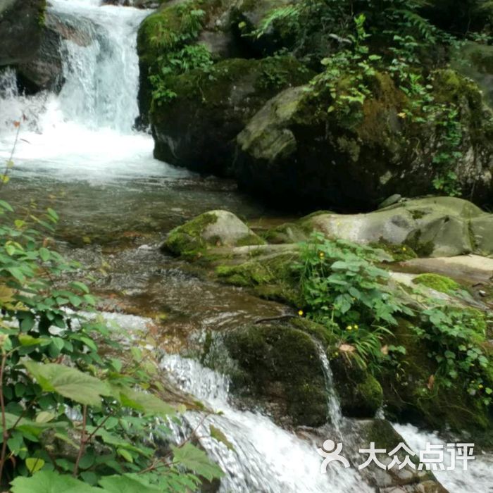 西岭雪山大飞水景区