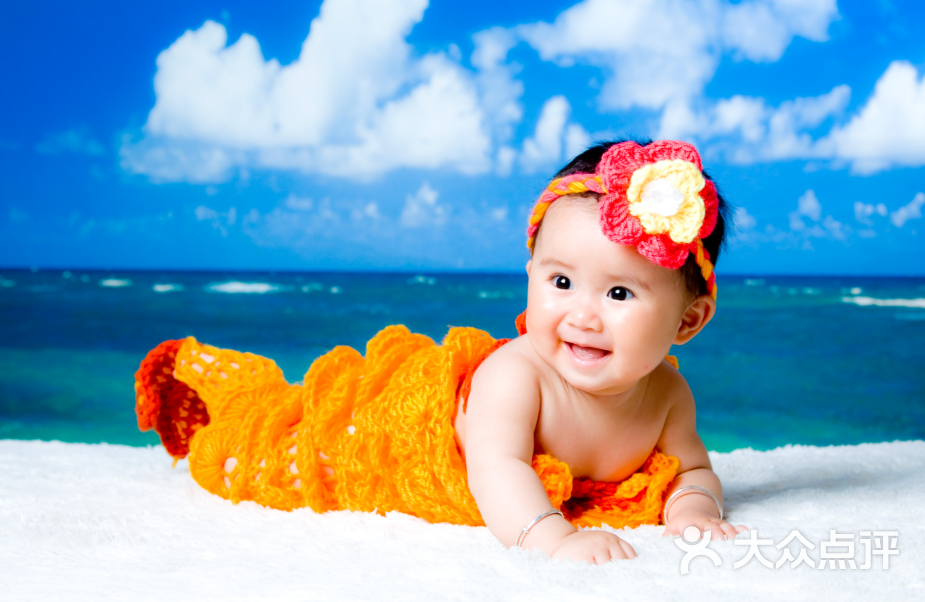 萌芽专业儿童摄影-美人鱼宝宝图片-上海