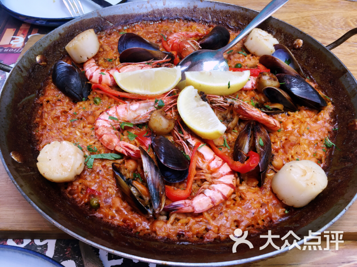 藏红花西餐厅-西班牙海鲜饭图片