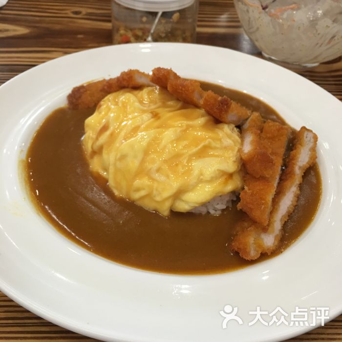 猪扒蛋包饭