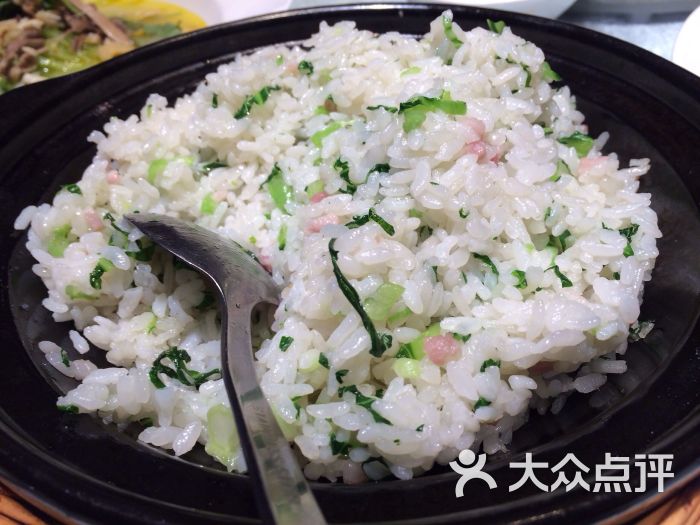 砂锅咸肉菜饭