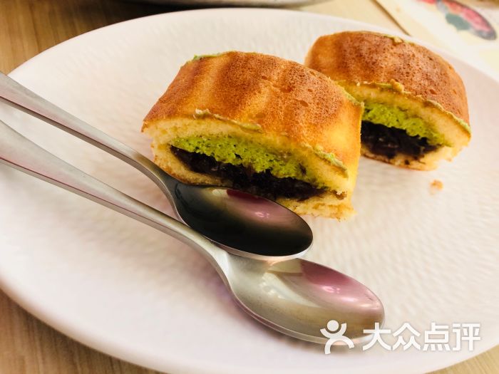 抹茶红豆铜锣烧