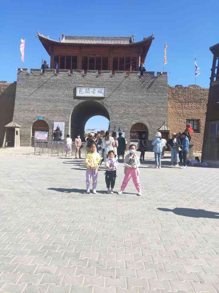 包头古城文化旅游区-"包头比较用心的一个人造景观,.