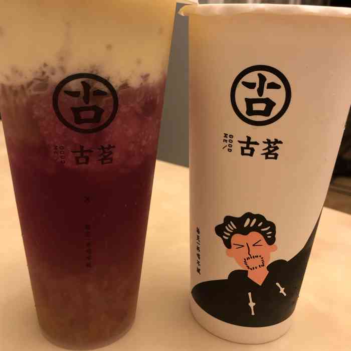 古茗(临浦东藩南路店)-"推荐布丁芋奶露,好喝不腻,在.